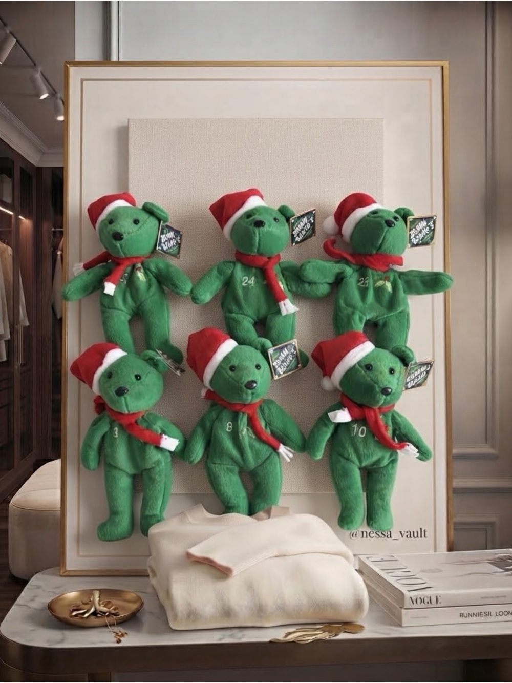 Vintage Salvino's Bamm Beano's MLB Christmas set of 6